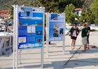 The mobile exhibition of the project